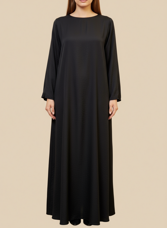 Inner slip dress- Black