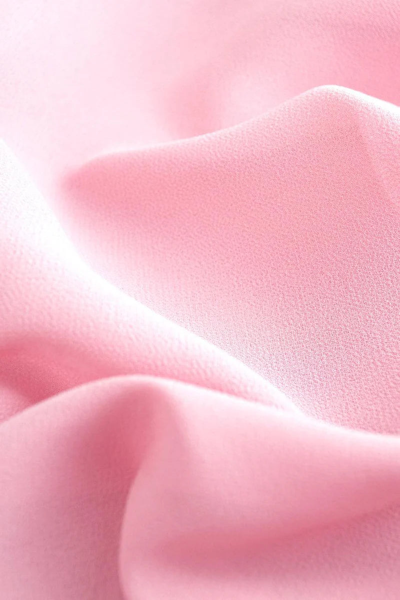 Beautiful Bright Pink Classic Chiffon Hijab