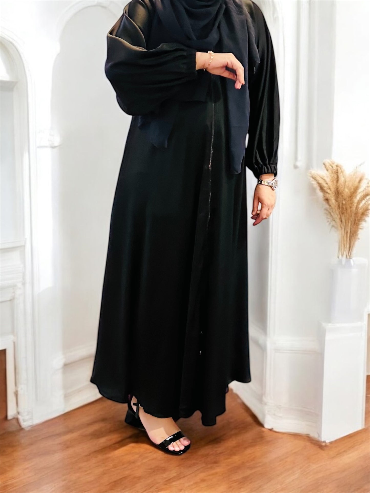 Zipper-Essential Abaya