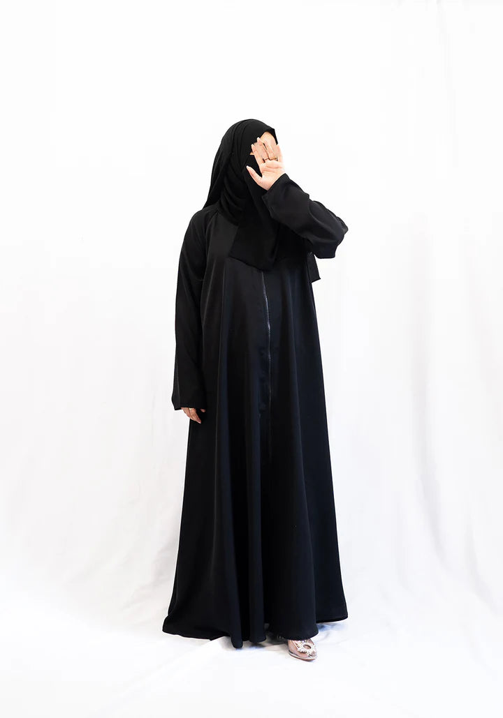 Zipper-Essential Abaya