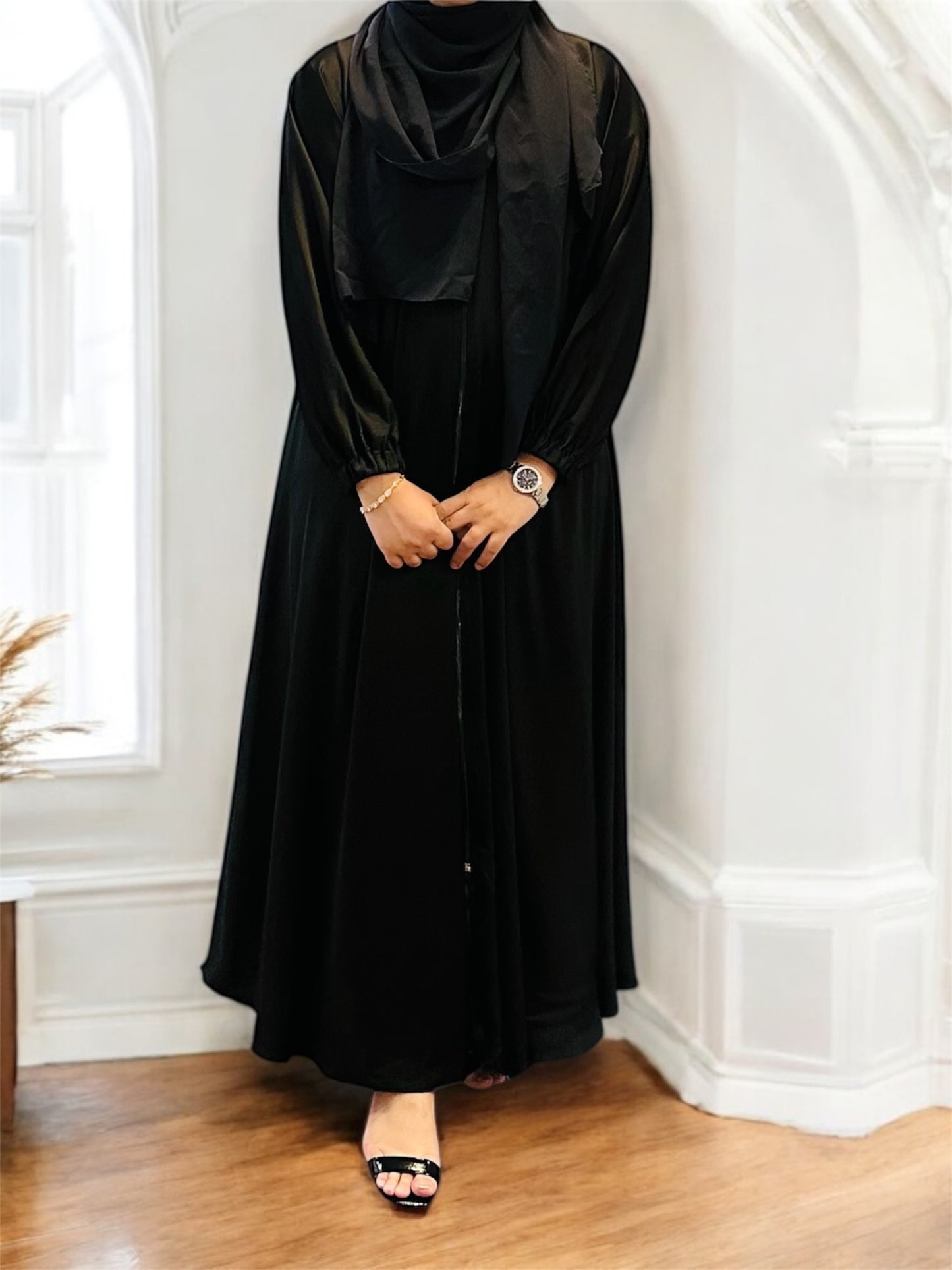 Zipper-Essential Abaya