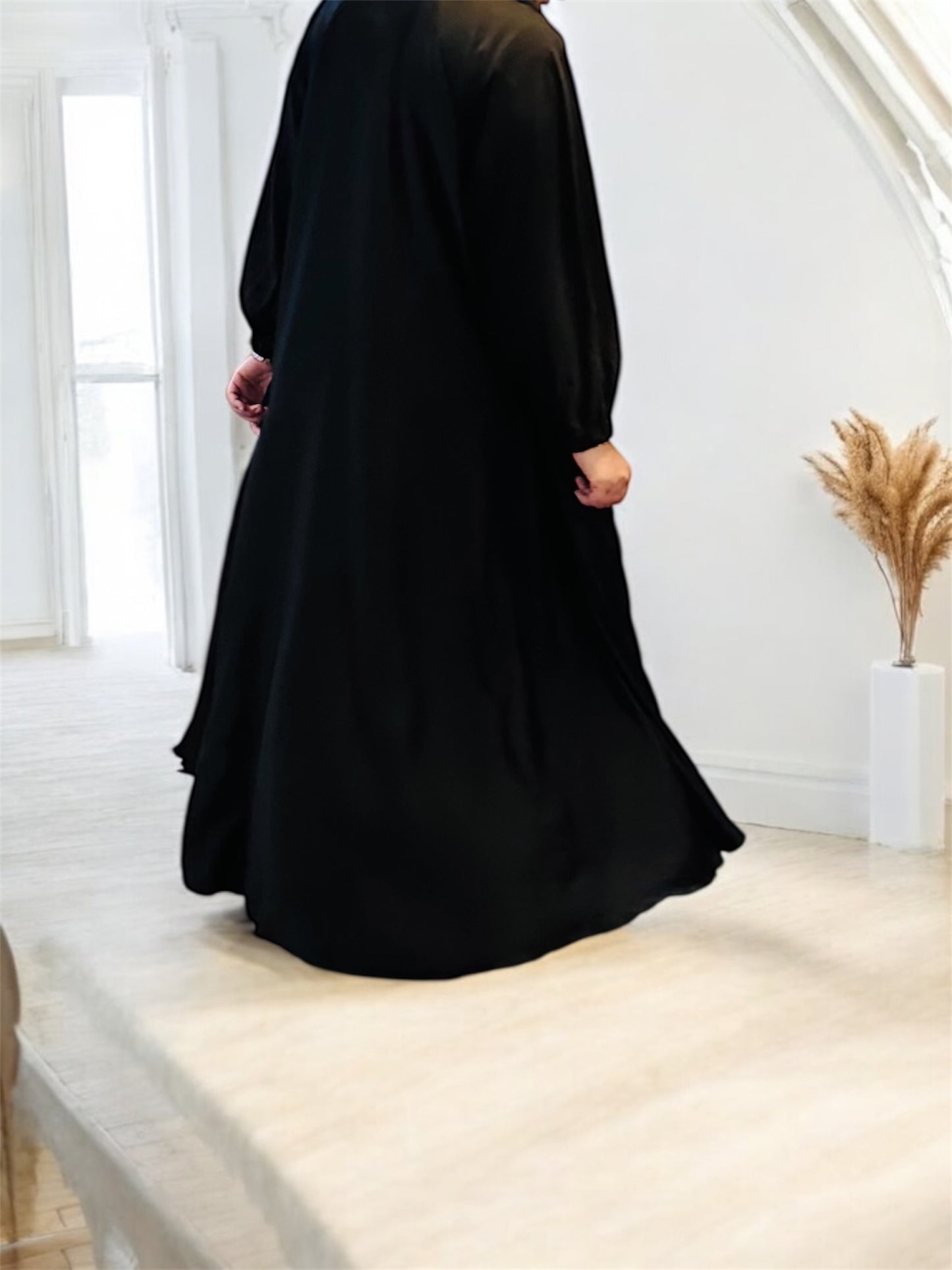 Zipper-Essential Abaya