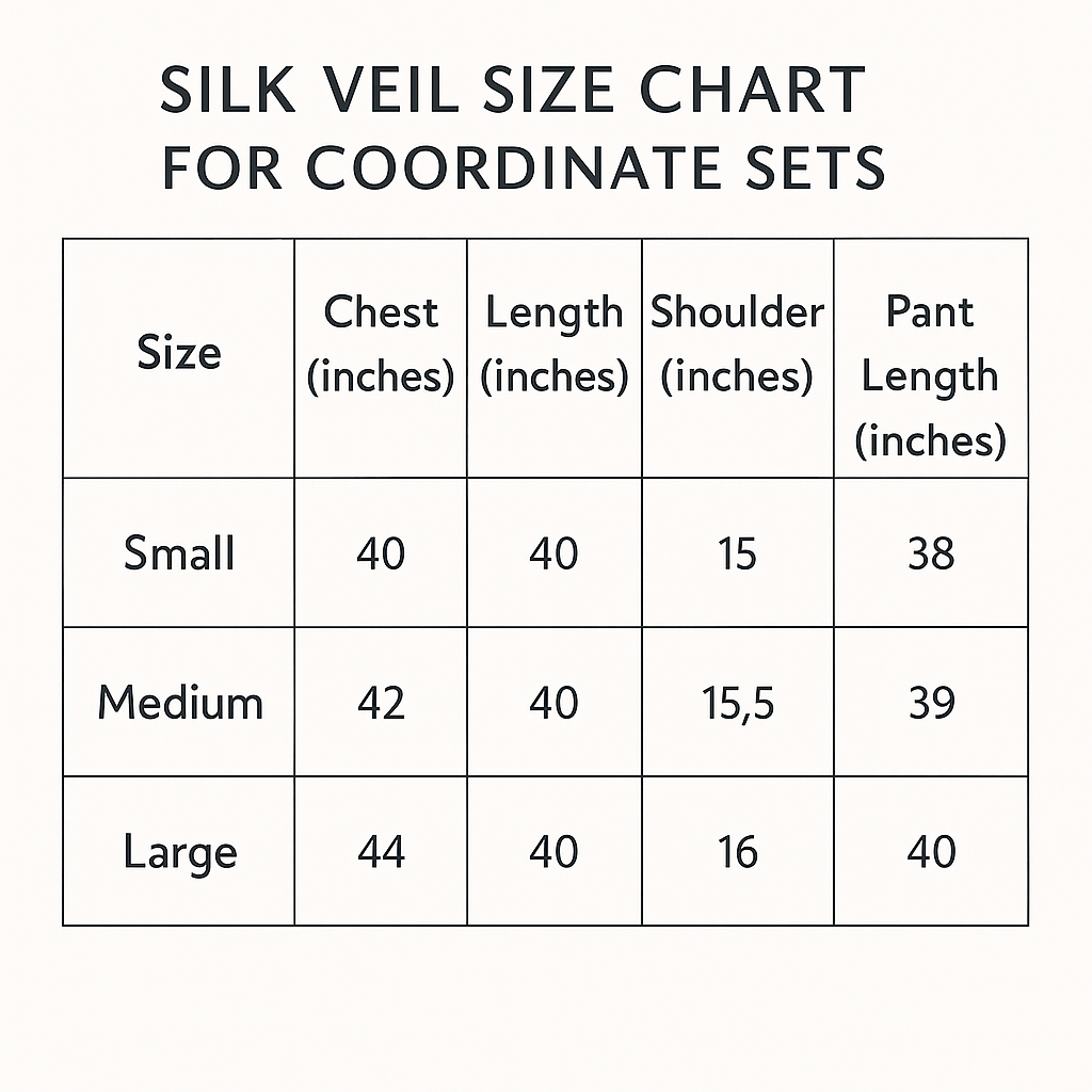 Daily wear coord sets