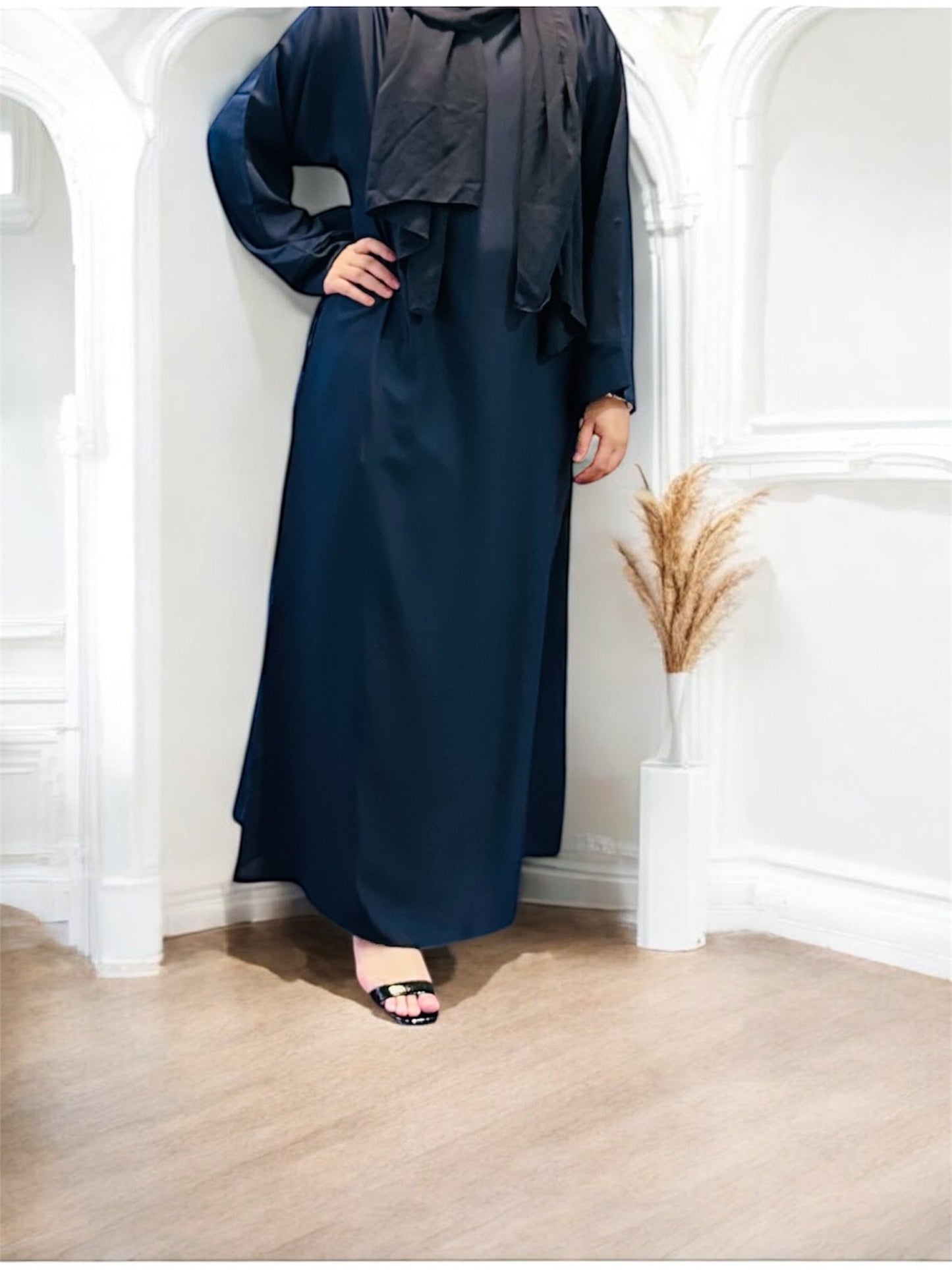 Essential Abaya- Navy Blue