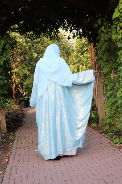 Shiny Butterfly Abaya