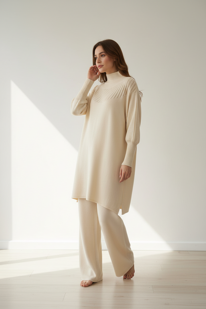 Kaftan Knit wear Coord sets