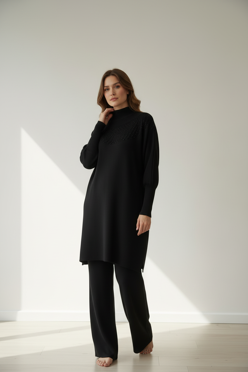 Kaftan Knit wear Coord sets