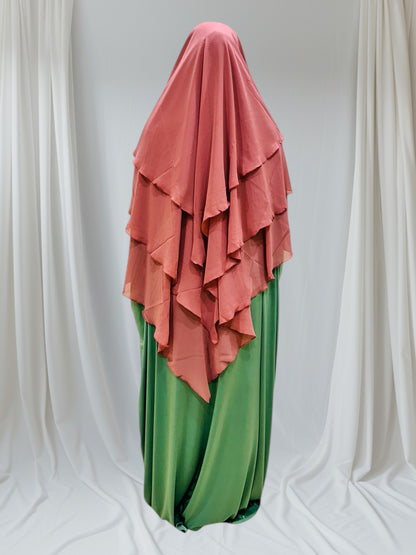 3 layered diamond Khimar