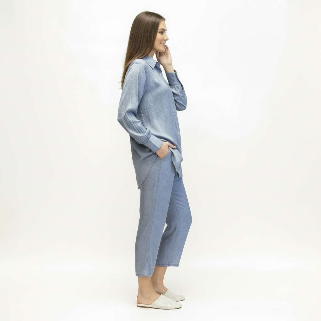 Grey Relaxed Fit Coordinate Set