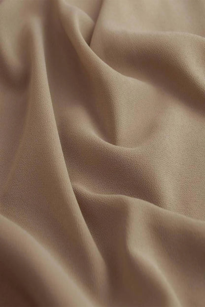 Beautiful Classy Coffee Classic Chiffon Hijab