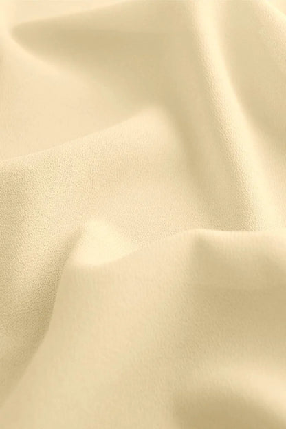 Beautiful Light Cream Classic Chiffon Hijab