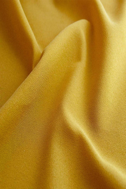 Beautiful Golden Yellow Classic Chiffon Hijab