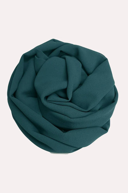 Elegant Deep Tale Premium Chiffon Hijab