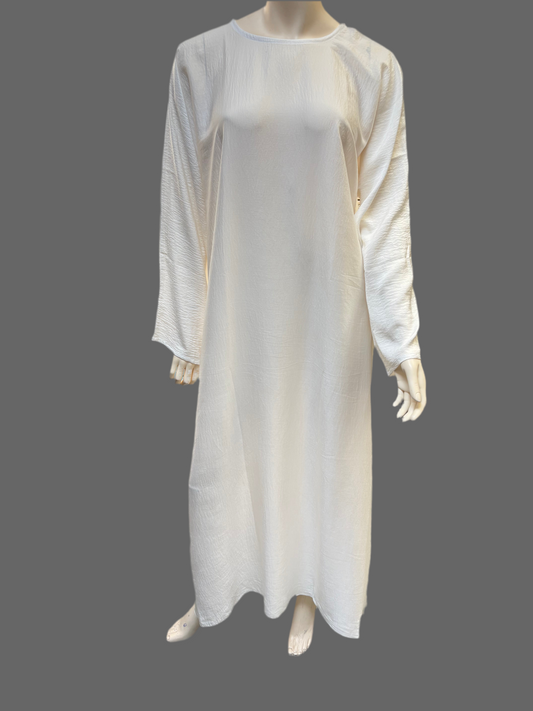 Inner Slip Dress-White