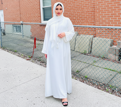 Essential Abaya-White