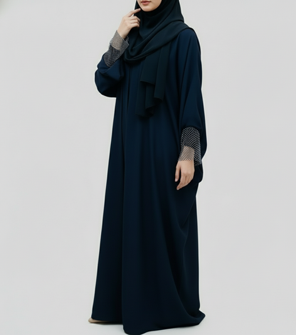 Sofia Diamond sleeves Kaftan Abaya