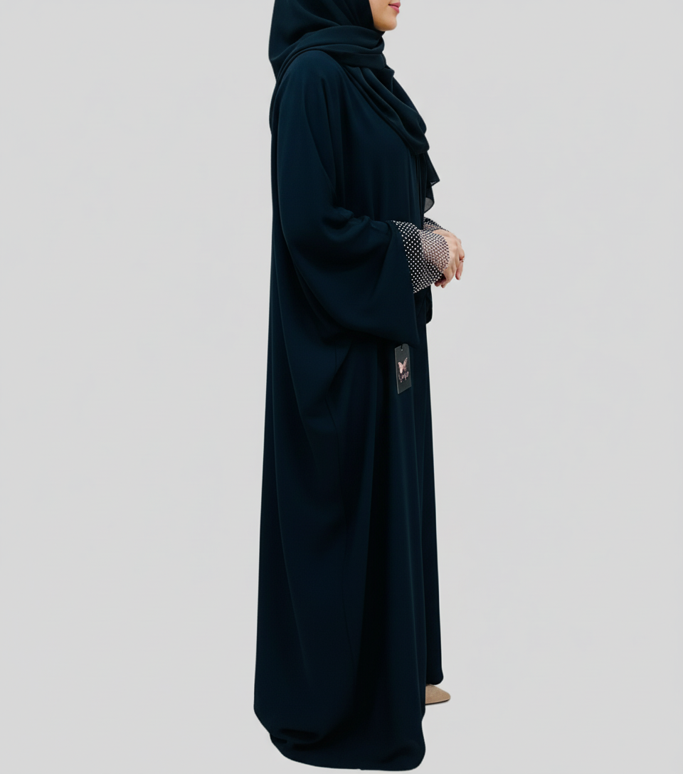 Sofia Diamond sleeves Kaftan Abaya