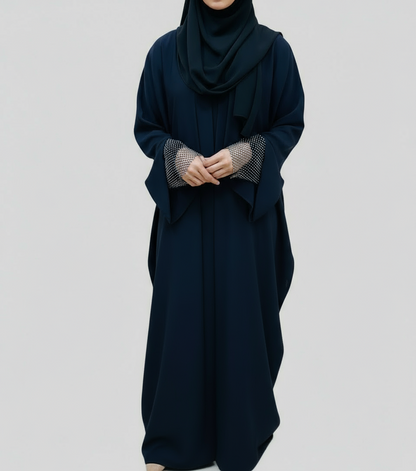 Sofia Diamond sleeves Kaftan Abaya