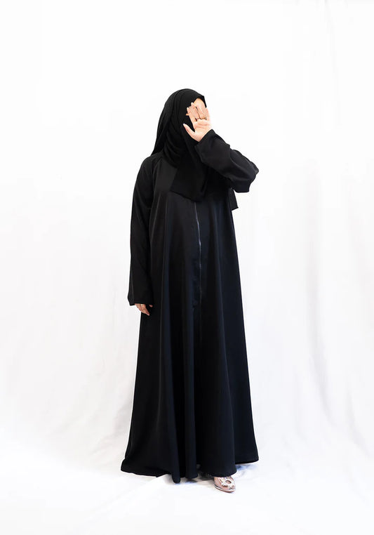 Zipper-Essential Abaya