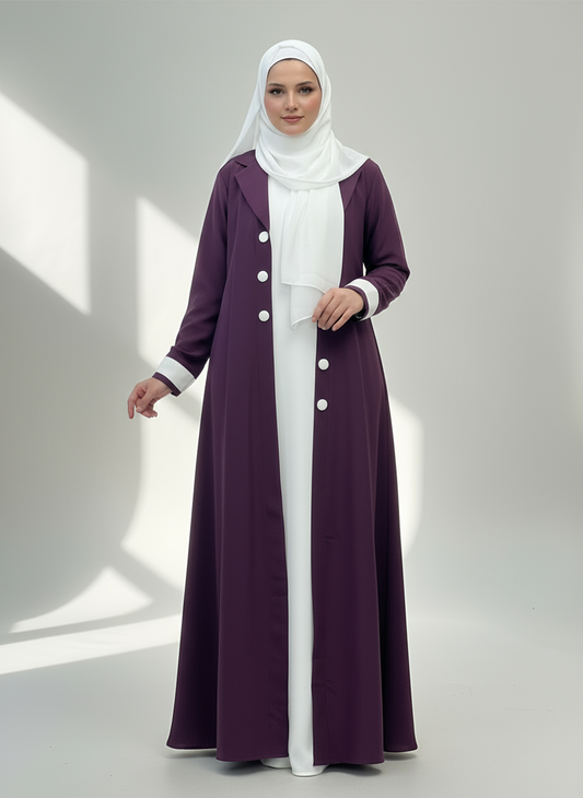 Zainab Abaya-Purple
