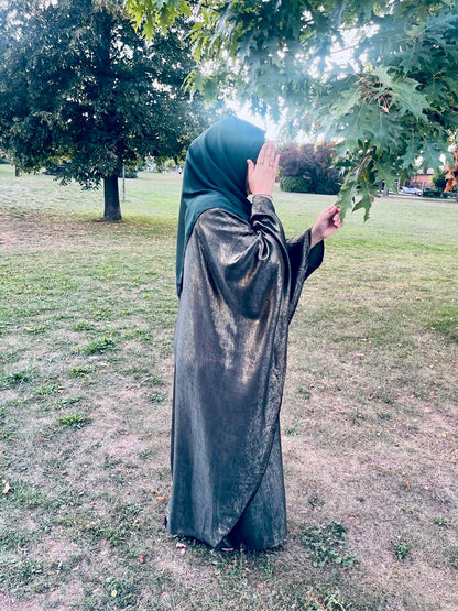 Shiny Butterfly Abaya