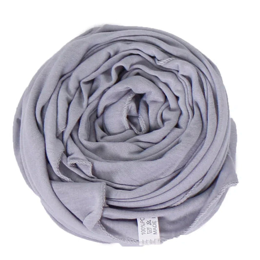 Premium Jersey Hijab - light grey