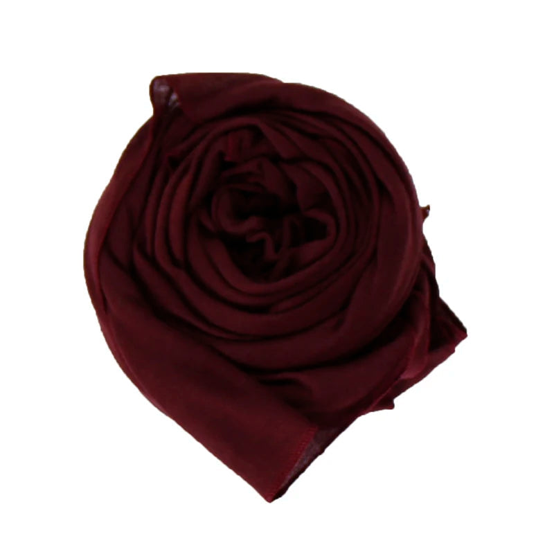 Premium jersey Hijab- Maroon