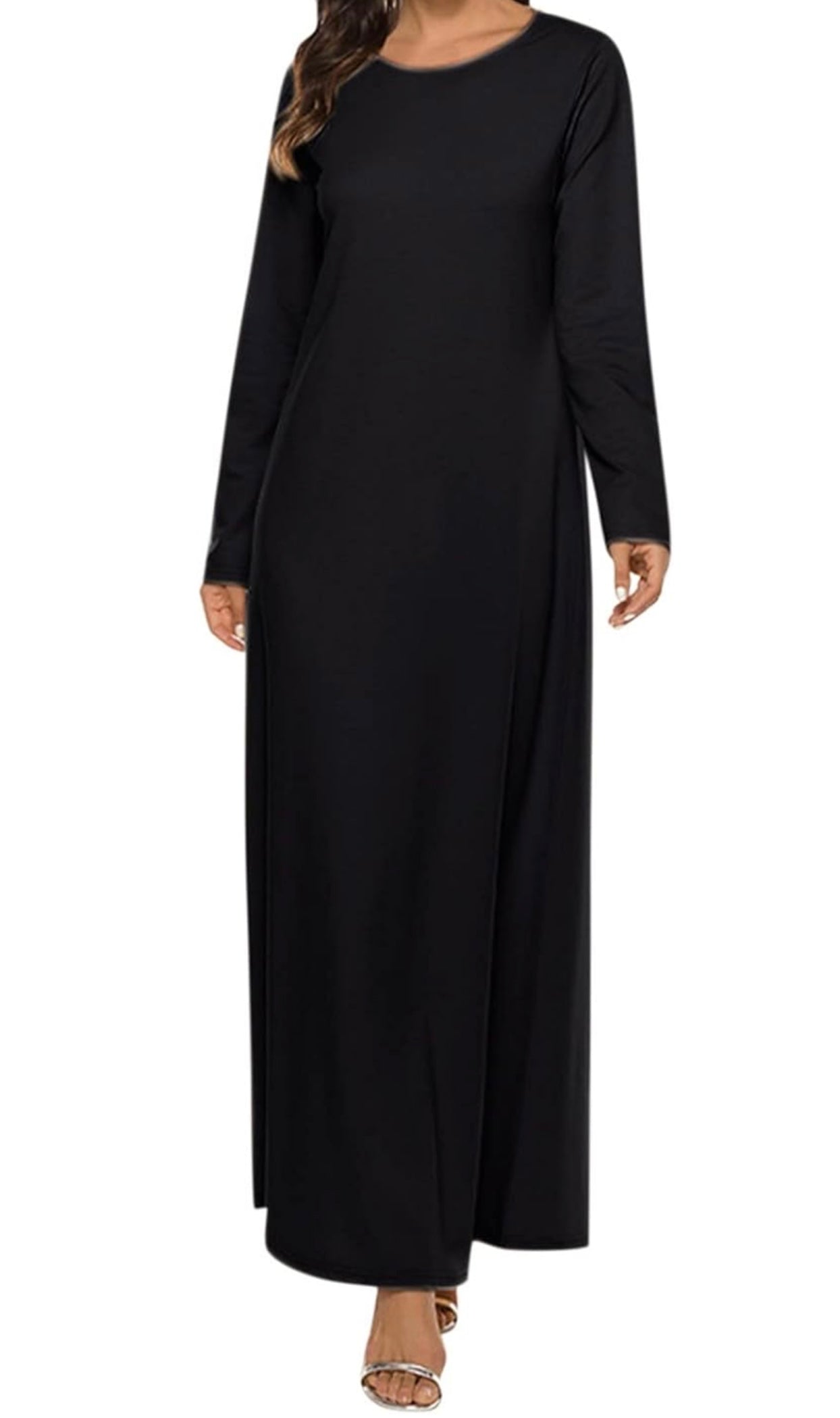 Inner Slip Dress- Black