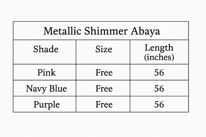Metallic Shimmer shrug