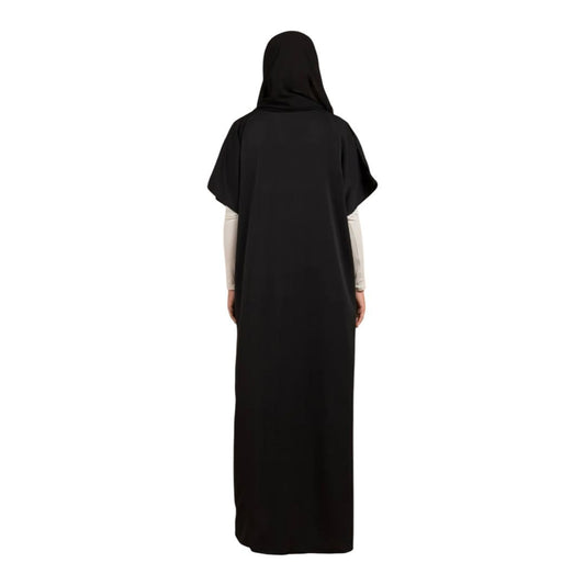 Inner Slip Dress - Black (Half Sleeve)
