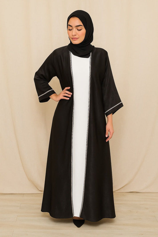 Princess  Velvet black Abaya