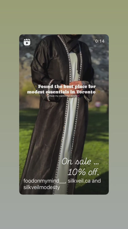 Princess  Velvet black Abaya